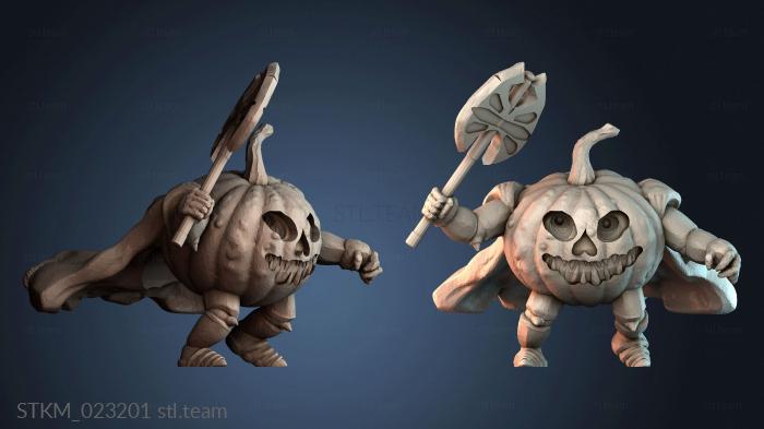 Pumpkin warrior
