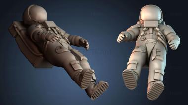 3D model Apollo Astronaut (STL)