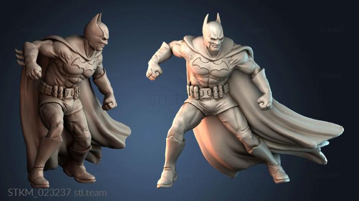 Статуэтки герои, монстры и демоны Batman in action and 3d