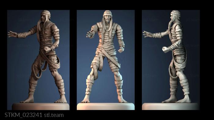 Статуэтки герои, монстры и демоны Scary Mummy men