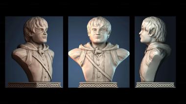 3D model Mr Samwise brave (STL)