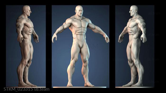 Статуэтки герои, монстры и демоны Bodybuilder man