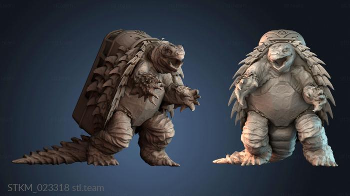 Статуэтки герои, монстры и демоны Gamera super turtle bus