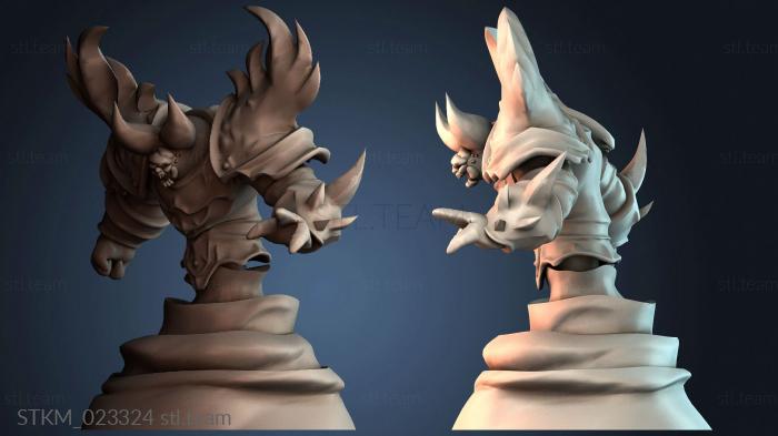 Статуэтки герои, монстры и демоны Devil fire elemental