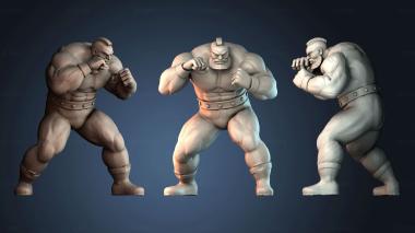 3D model Mr Zangief (STL)