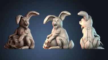 3D model Easter-bunny (STL)
