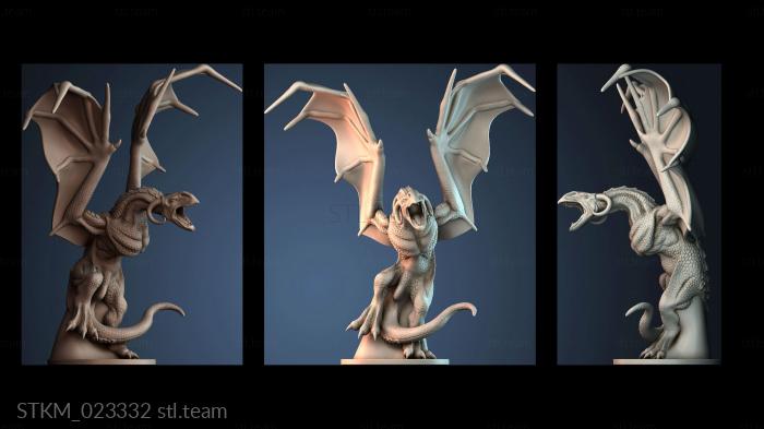 Статуэтки герои, монстры и демоны Wyvern Statue