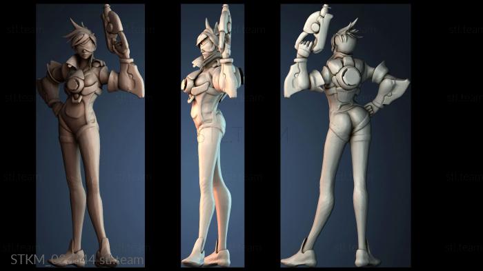 Статуэтки герои, монстры и демоны Overwatch Tracer