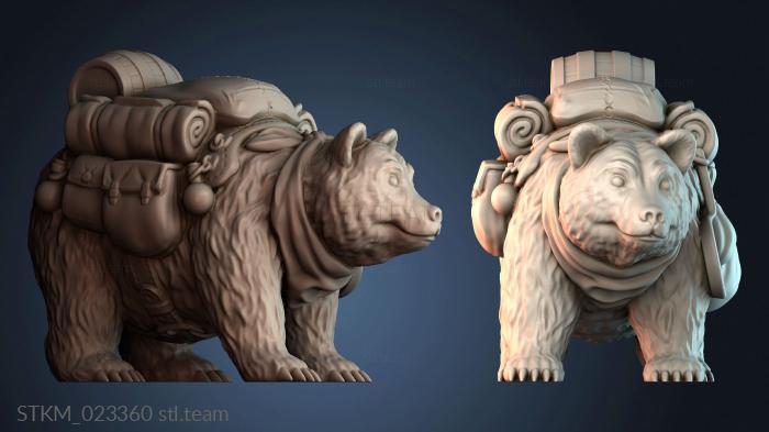 Статуэтки герои, монстры и демоны Pack bear