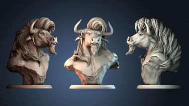 3D модель Реалистичный Минотавр (STL)