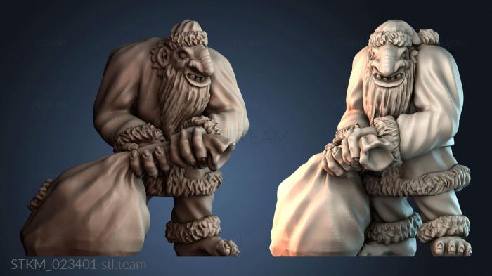 Статуэтки герои, монстры и демоны Santa Troll