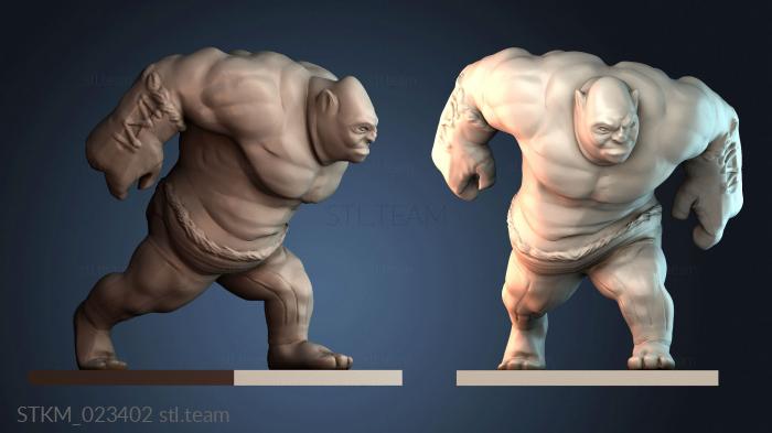 Статуэтки герои, монстры и демоны Mr Ogre action