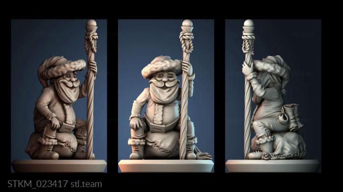 Статуэтки герои, монстры и демоны Mr Santa Wizard