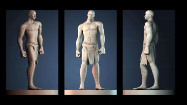 3D model Flesh Golem - man (STL)