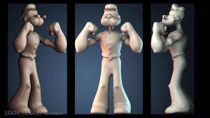 Статуэтки герои, монстры и демоны Popeye