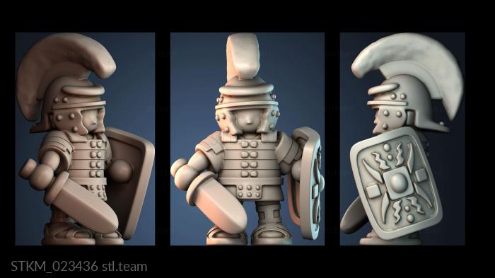 Stand roman soldier