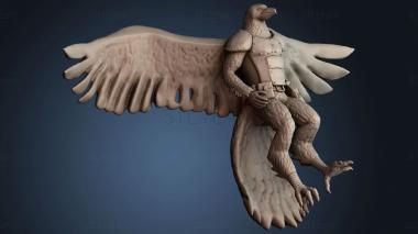3D model The Aarakocra Race for Dungeons & Dragons (STL)