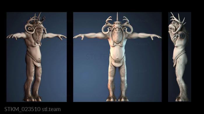 Статуэтки герои, монстры и демоны Monster