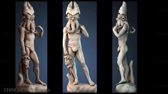 Статуэтки герои, монстры и демоны David