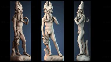 3D model David (STL)