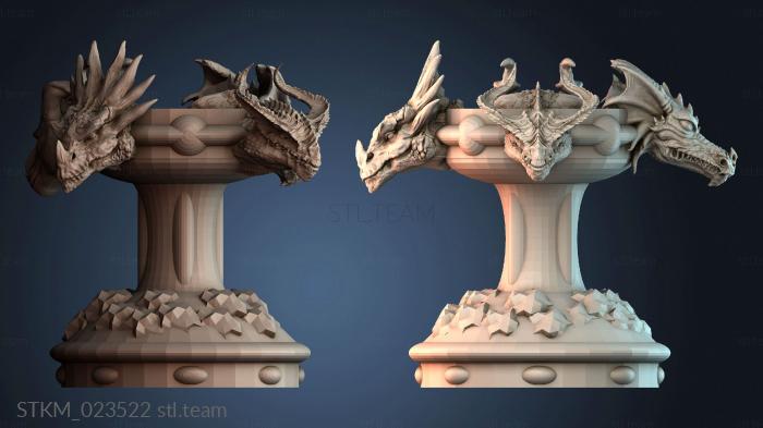 Статуэтки герои, монстры и демоны Dragon Head Fountain