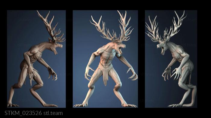 Статуэтки герои, монстры и демоны Winter Horror