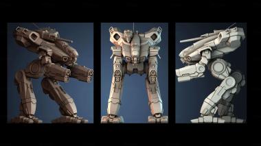 3D model Mecha Robot Design (STL)
