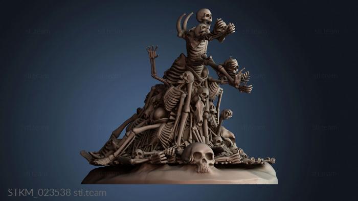 Skeletal Pile Formation