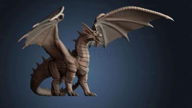 3D model The tyrant dragon (STL)