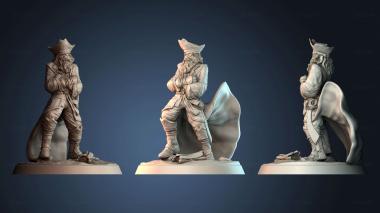 3D model Captain of a pirate ship (STL)