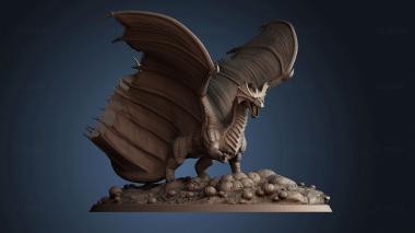 3D model Dragons incubate eggs (STL)
