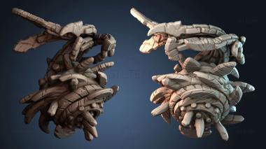 3D model Spiral octopus robot (STL)