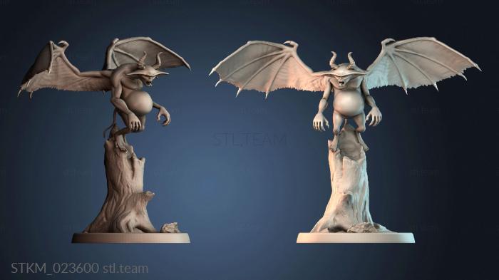 Статуэтки герои, монстры и демоны The devil sat on the tree trunk