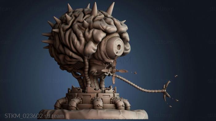 Статуэтки герои, монстры и демоны Robotic brain