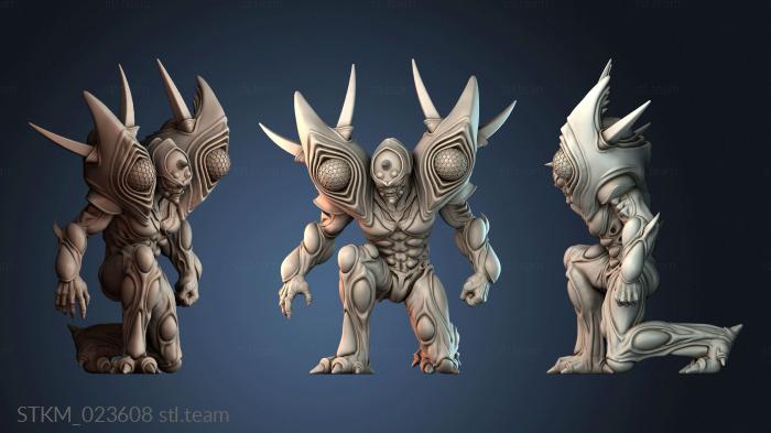 Статуэтки герои, монстры и демоны Alien warrior