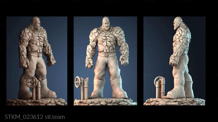 Статуэтки герои, монстры и демоны Stone man - Fantastic Four