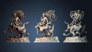 3D model Female demon king (STL)