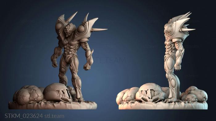 Статуэтки герои, монстры и демоны Space monsters