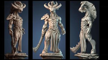 3D model Tikbalan (STL)