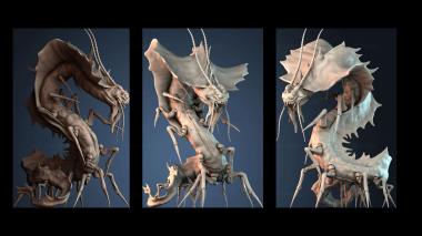 3D model Remorhaz (STL)