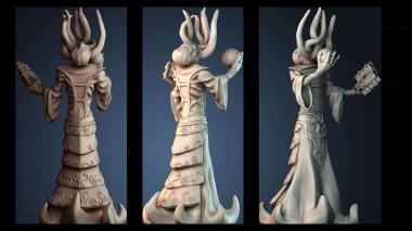 3D model Mindflayer monster (STL)