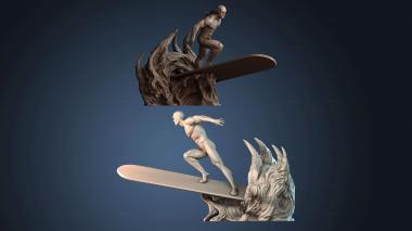 3D model Silver Surfer (STL)