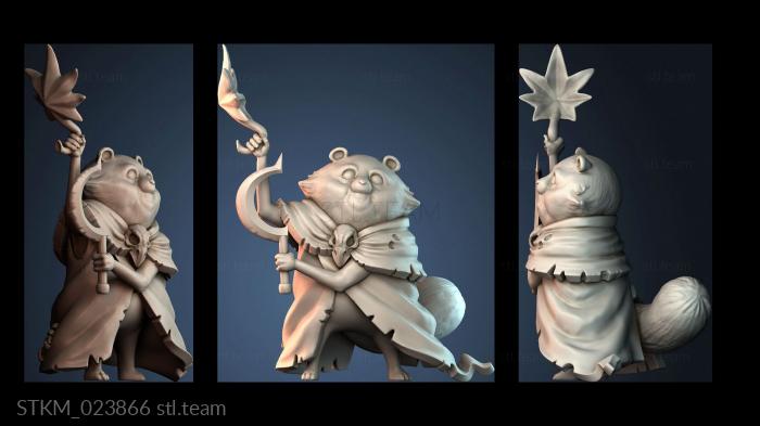 Статуэтки герои, монстры и демоны Terrabella, Tanukin Druid