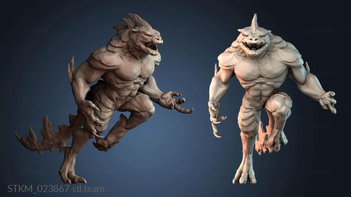 Статуэтки герои, монстры и демоны Troglodyte