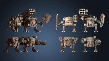 3D model Goblin tiny tin mechs (STL)
