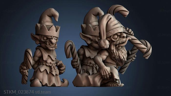 Статуэтки герои, монстры и демоны Christmas Goblins