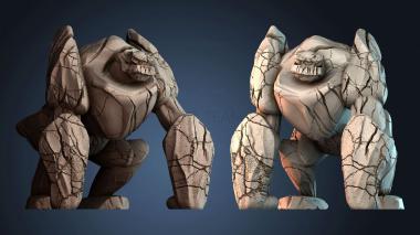 3D model Greater earth elemental (STL)
