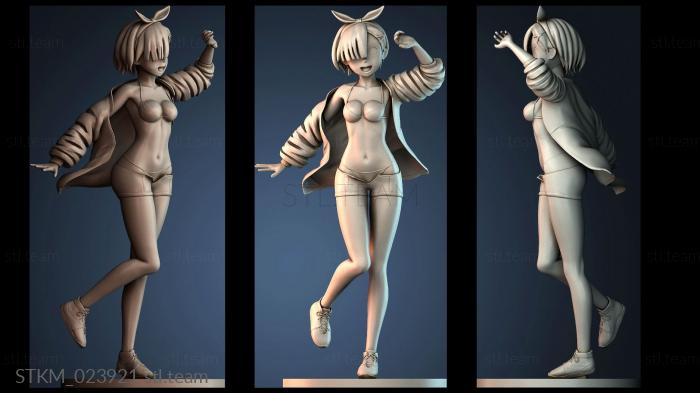 Статуэтки герои, монстры и демоны Rem Re - Zero
