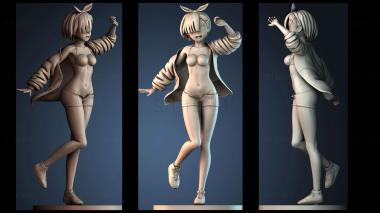 3D model Rem Re - Zero (STL)
