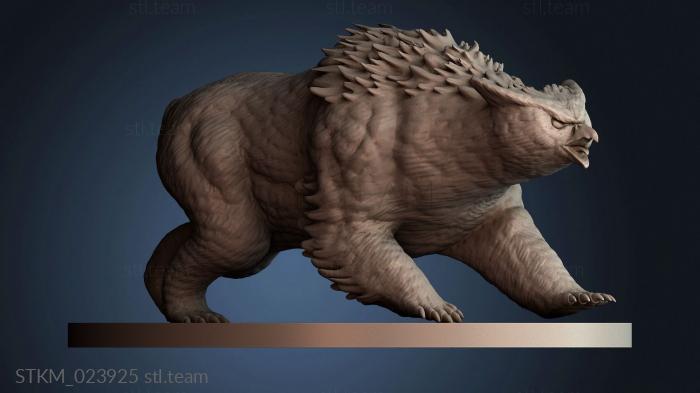 Статуэтки герои, монстры и демоны Owlbears running